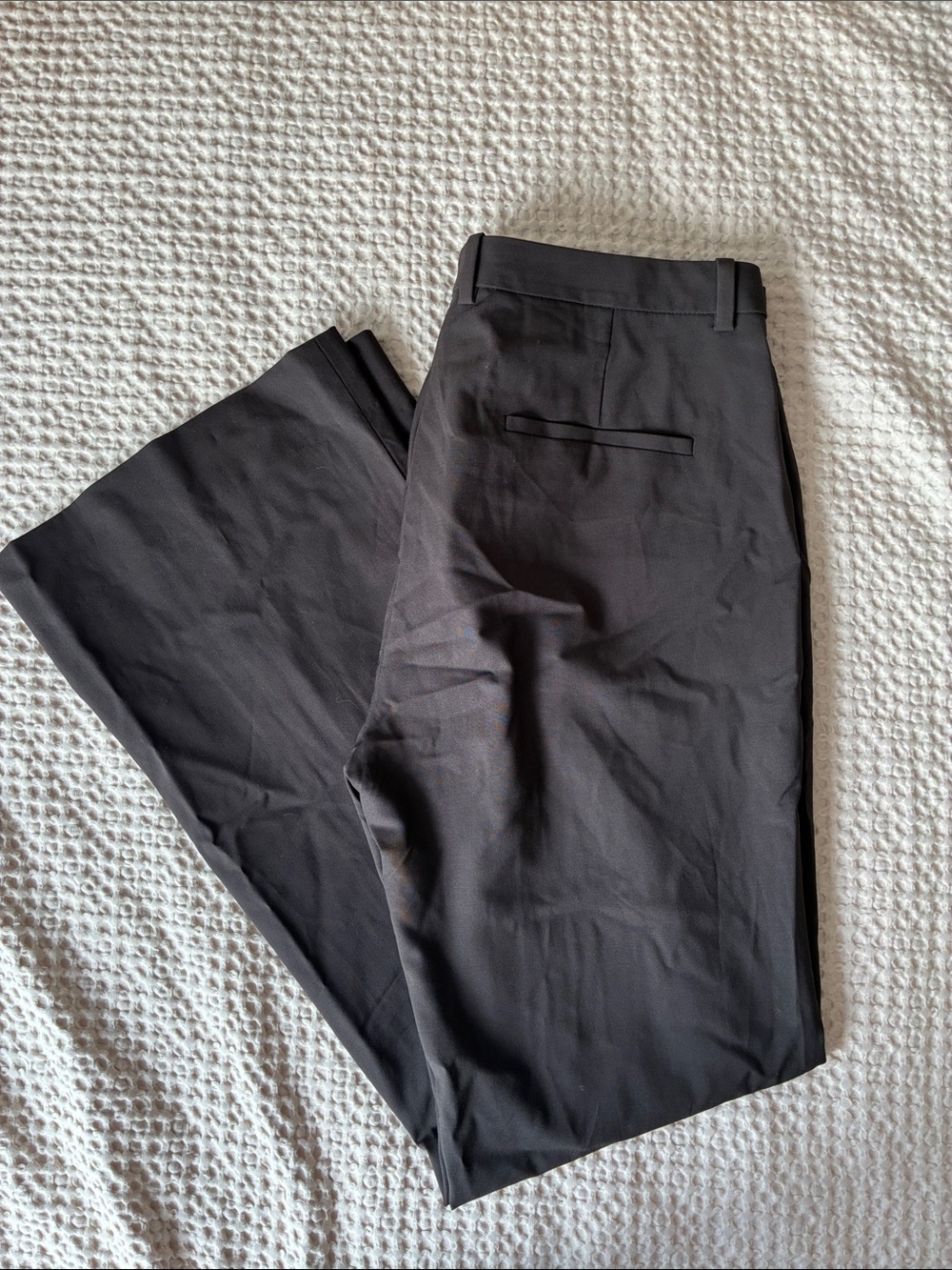 Theory Virgin Wool Dark Brown Trousers